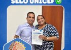 ASSINATURA DO TERMO DE ADESÃO DO SELO UNICEF