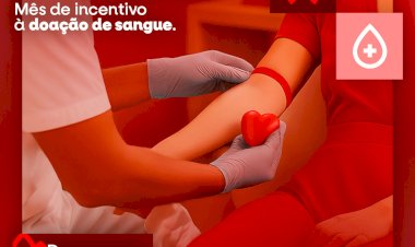 JUNHO VERMELHO - DOE SANGUE,SALVE VIDAS!