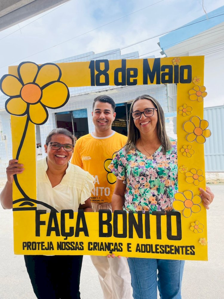 BLITZ INFORMATIVA EM ALUSÃO AO MAIO LARANJA