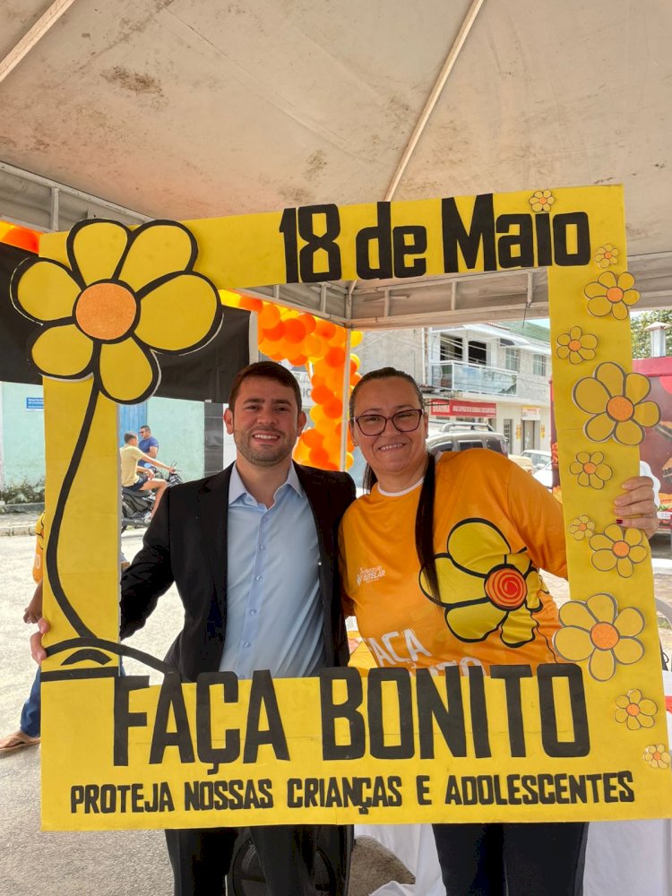 BLITZ INFORMATIVA EM ALUSÃO AO MAIO LARANJA