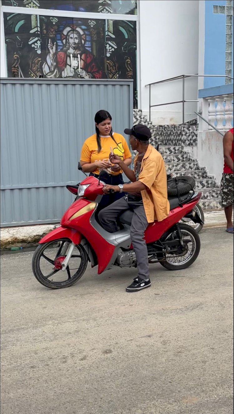 BLITZ INFORMATIVA EM ALUSÃO AO MAIO LARANJA