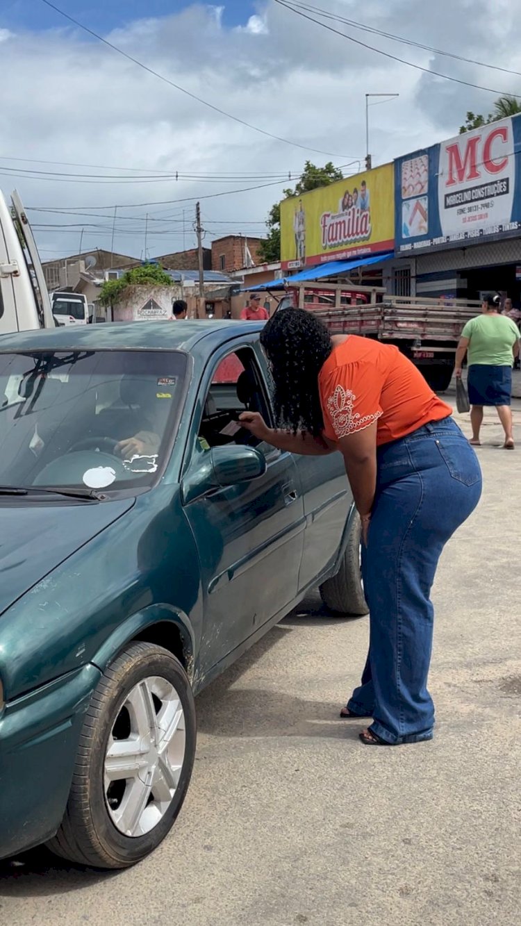 BLITZ INFORMATIVA EM ALUSÃO AO MAIO LARANJA