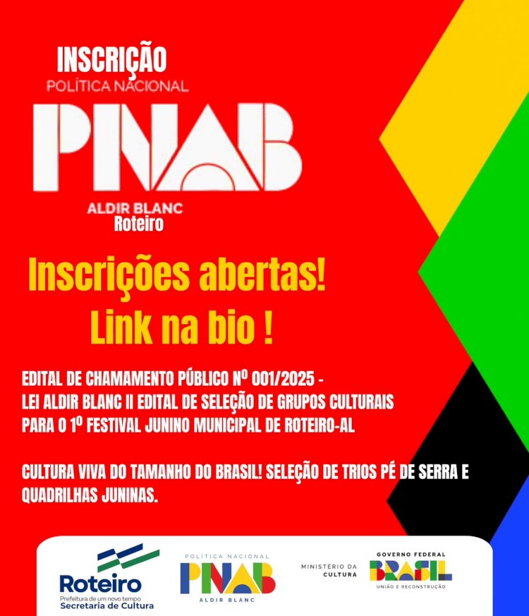 INSCRIÇÕES ABERTAS PARA SELEÇÃO DE TRIOS PÉ DE SERRA E QUADRILHAS JUNINAS!